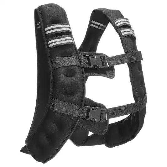 Weighted Vest, Workout Equipment, 12 Lbs. Weight Vest with Reflective Stripe, Adjustable Buckle Body Weight Vest
