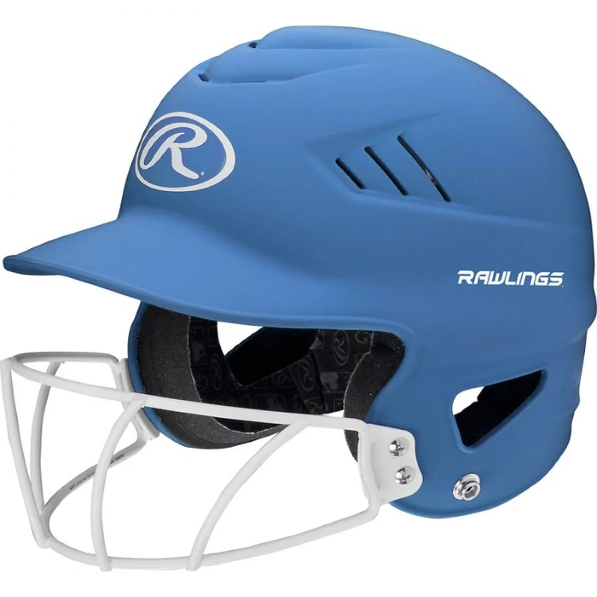 Coolflo Highlighter Batting Helmet | Carolina Blue | Adult