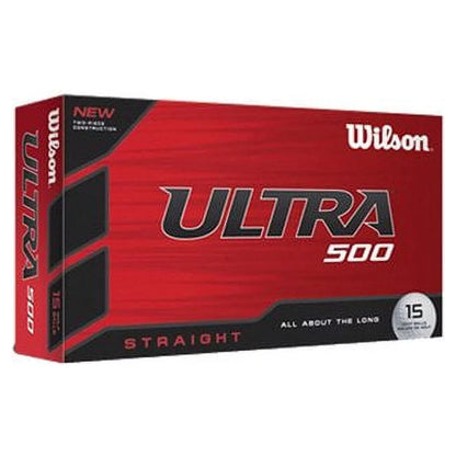 Ultra 500 Straight Golf Balls, 15 Pack