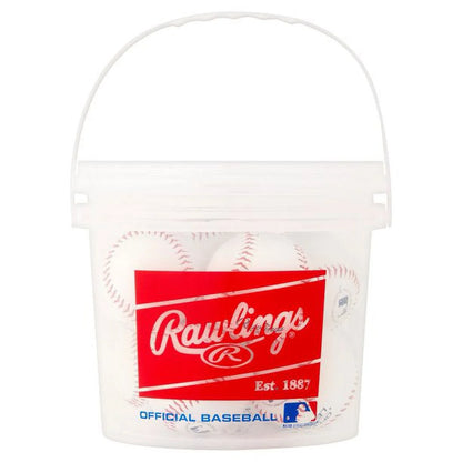 OLB3 Official League 8U Recreational Baseball Bucket, 8 Count