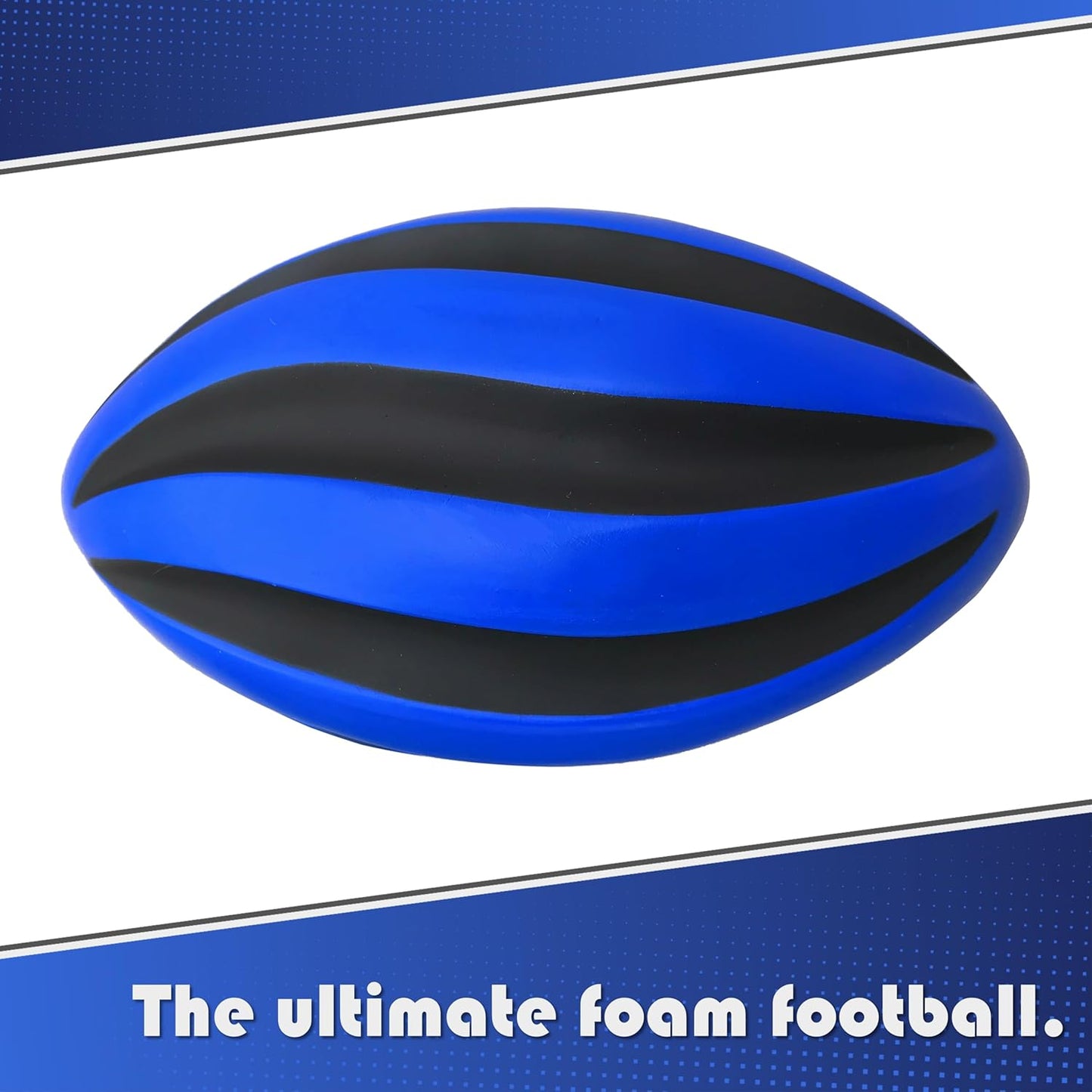 Spiral Foam Football - Soft Foam Football for Kids - Each Quality Kids Football Is 9 Inches - Adult & Toddler Football Youth - Small Football