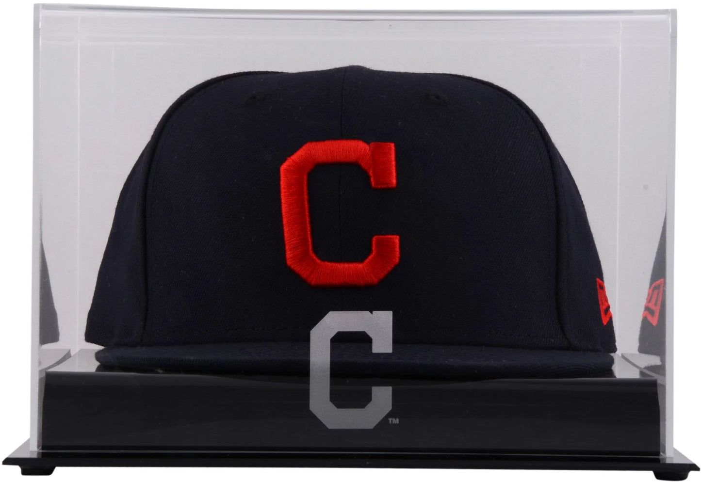 Cleveland Indians Acrylic Cap Logo Display Case