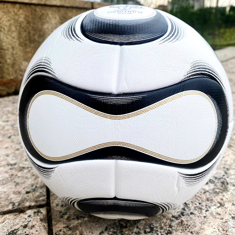 2010 Football Men Women High Quality Size 5 Pu Sports Training Futebol Adult Kids Professional Team Match Soccer Ball Gift