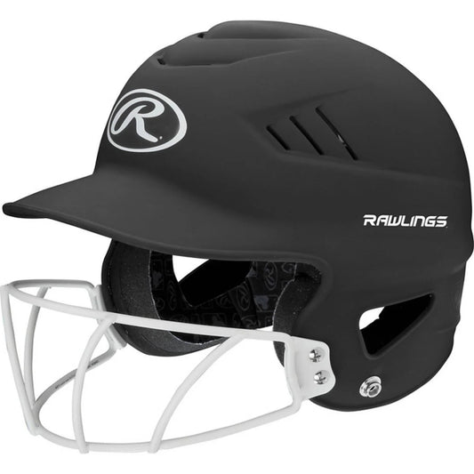 Coolflo Highlighter Batting Helmet | Matte Black | Adult